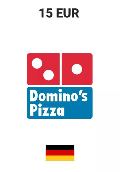 Dominos Germany 15 EUR Gift Card cover image